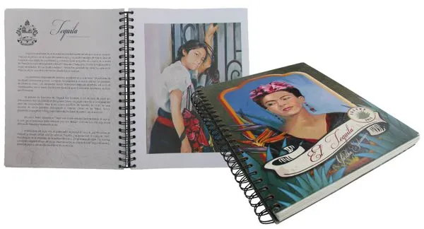 Agenda del tequila 2014 MOD. 149 en curpiel