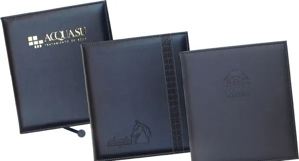 Fundas para cuadernos en curpiel