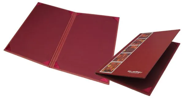 Portamenú tamaño oficio MOD. 111 en curpiel